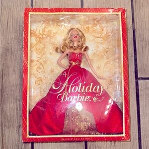 HOLIDAY Barbie 2014 Red Dress
